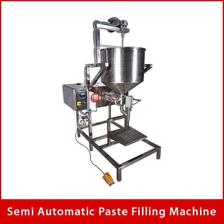 Semi Automatic Paste Filling Machine