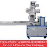Flow Wrap Machine for Soap, Candles and Personal Care Product Packaging