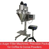 Servo Auger Filler Machine for Coffee, Cocoa and Beverage Powder Packaging