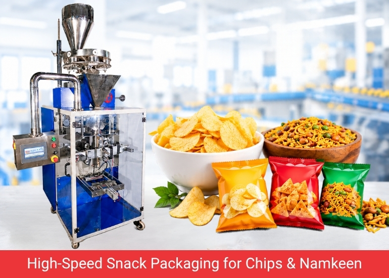 High-Speed Snack Packaging for Chips & Namkeen